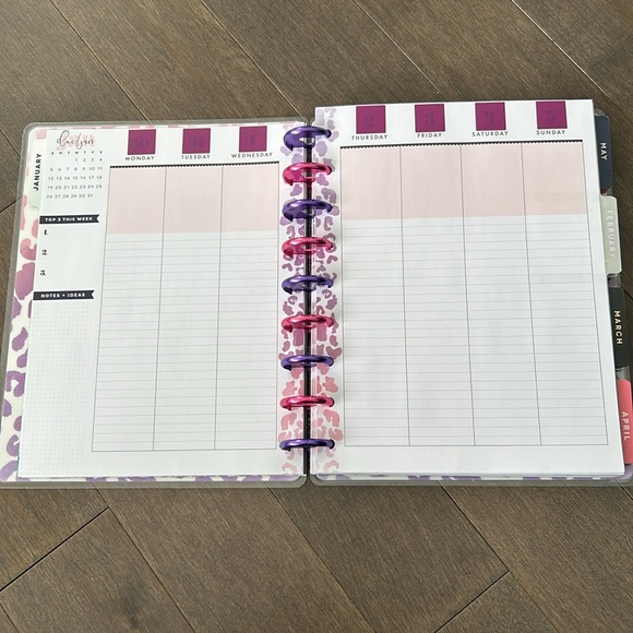 HAPPY PLANNER Glam Girl Planner Bundle, Sticker Books, Dashboards Stationery Kit - Picture 10 of 17